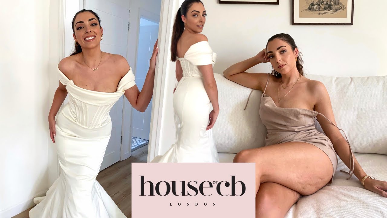 House of CB try on haul including WEDDING DRESS!
