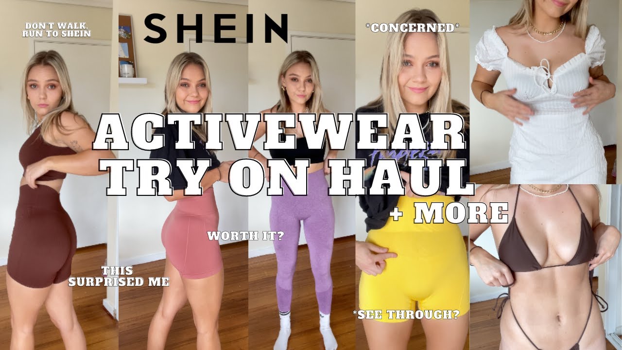 SHEIN ACTIVEWEAR TRY ON HAUL | AFFORDABLE, BUT İS İT WORTH İT?