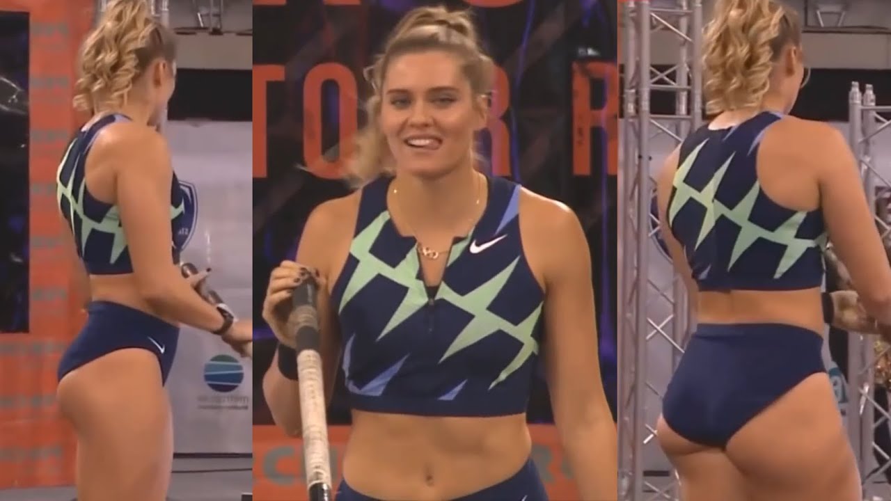 Alysha Newman | 2021 Olympics Women's Pole Vault Skills Beautiful Body and Attractive Face