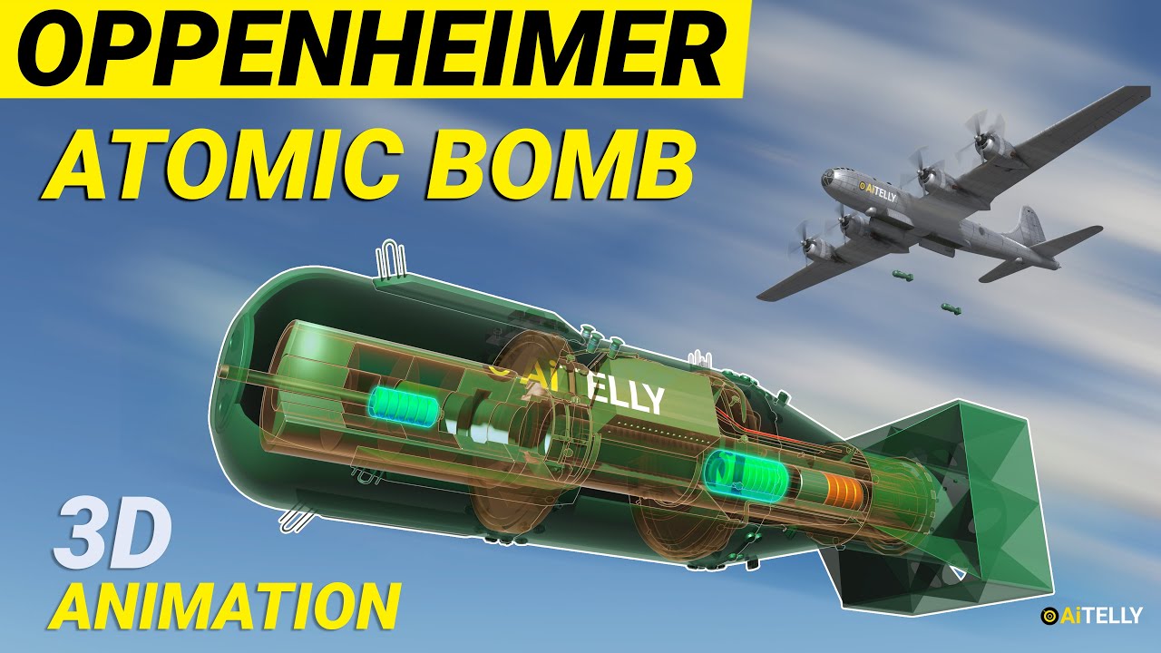 Oppenheimer Atomic bomb How it Works   First Nuclear Bomb