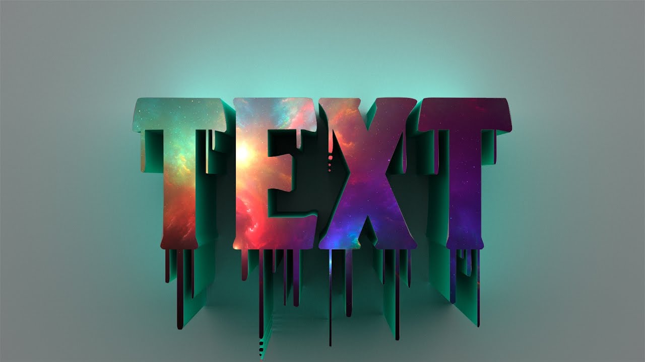 HOW TO MAKE 3D TEXT İN PHOTOSHOP