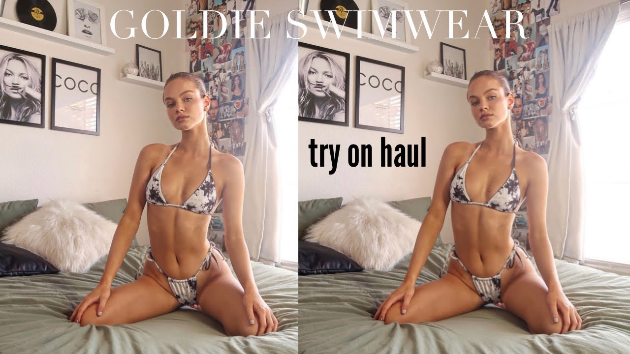 Summer swimsuit try-on haul ft. Goldie Swim