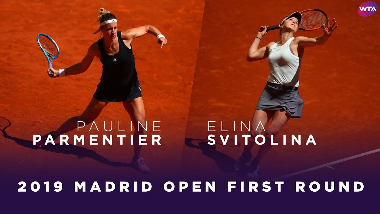 Pauline Parmentier vs. Elina Svitolina | 2019 Madrid Open First Round | WTA Highlights