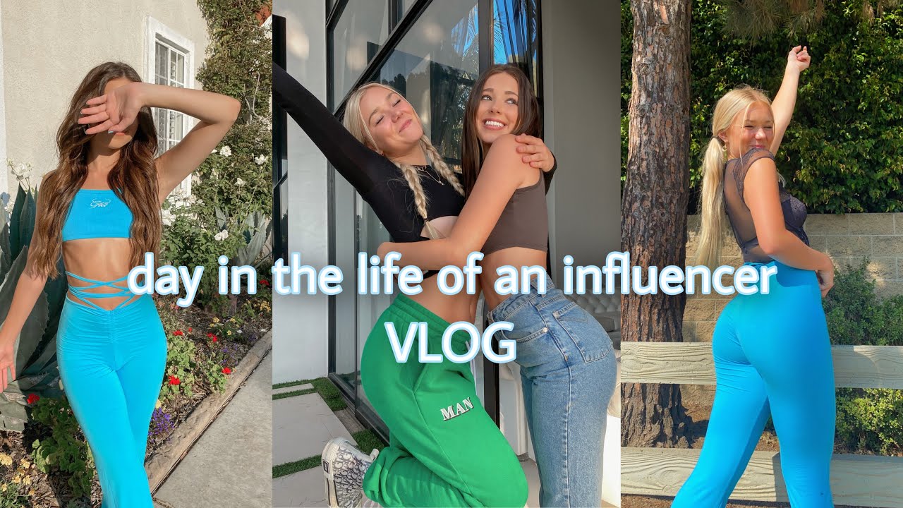DAY IN THE LIFE OF AN INFLUENCER VLOG | FİLMİNG + İNSTAGRAM CONTENT