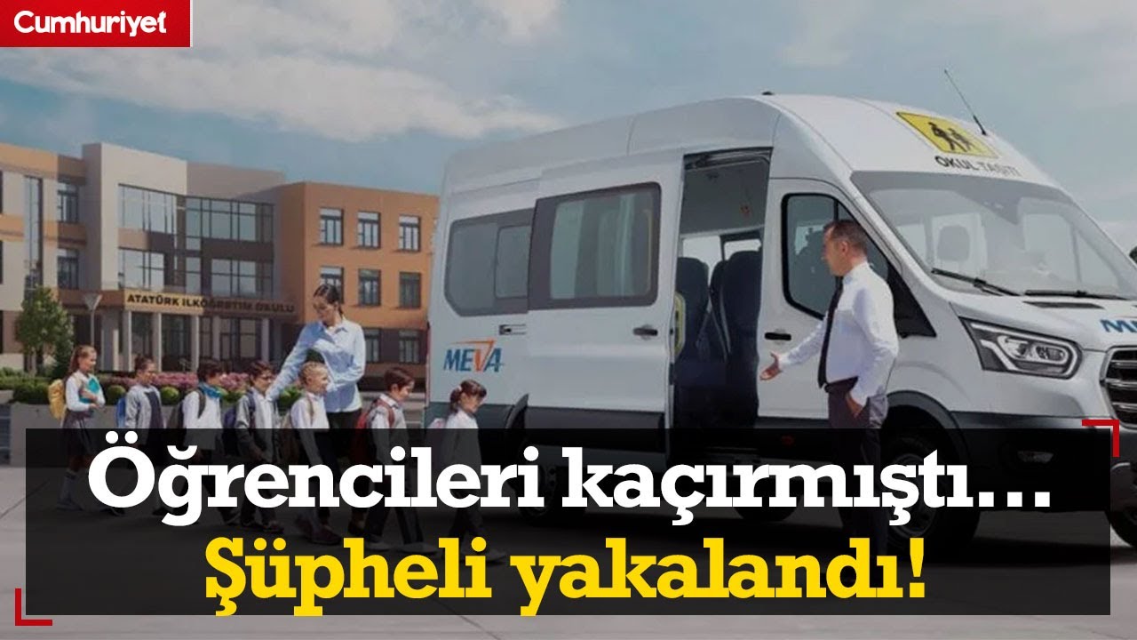 Kadıköy'de öğrenci servisini kaçırmıştı! Şüpheli yakalandı