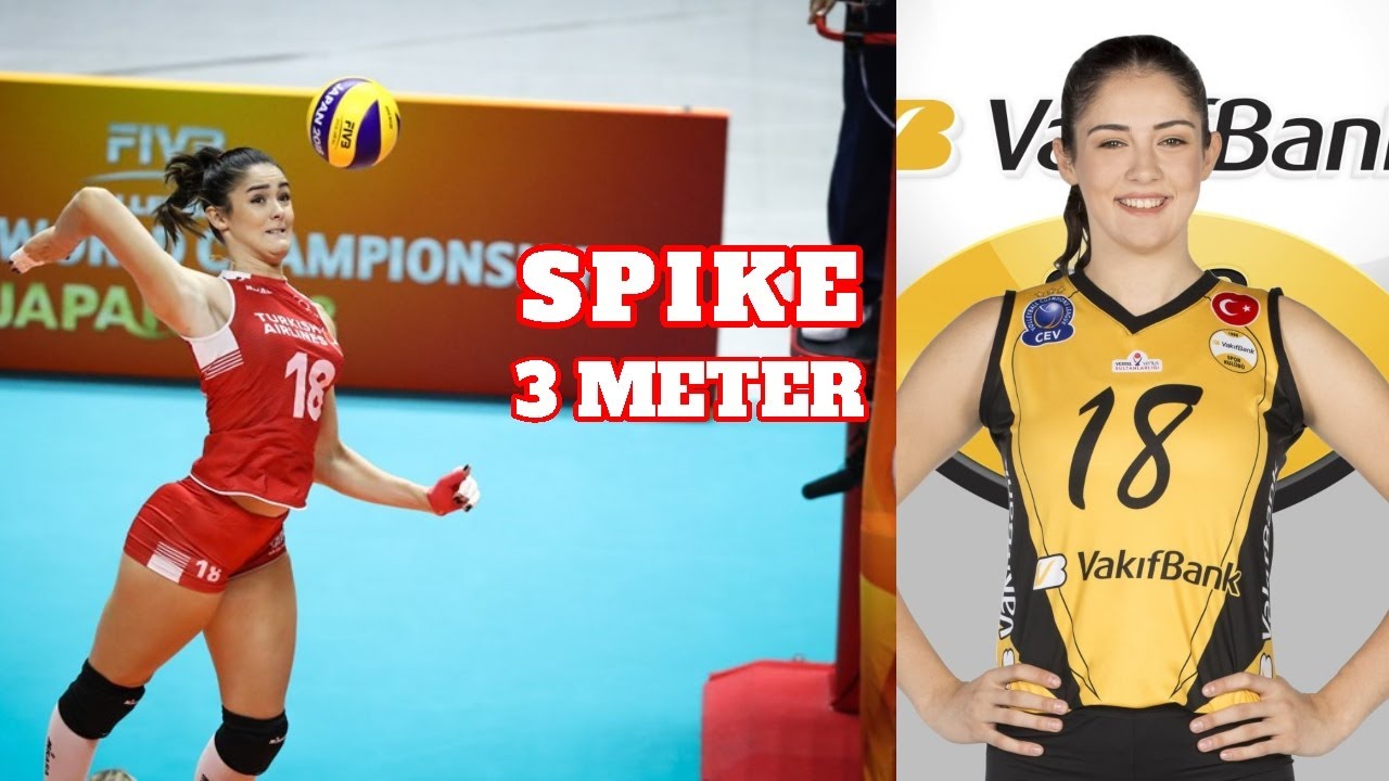 Zehra Gunes | Spike 3 METER   | Powerful Volleyball SPIKES