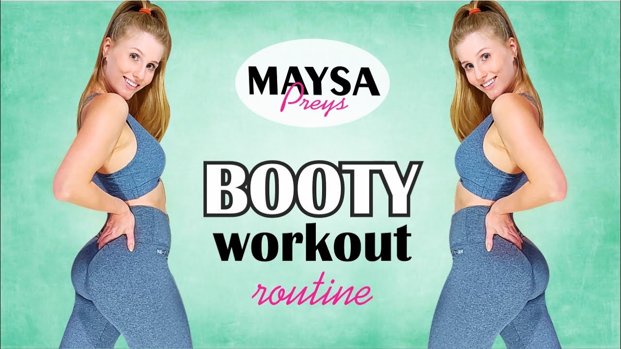 5 EXERCISES TO A SEXY BOOTY | MY WORKOUT ROUTİNE | MAYSA PREYS