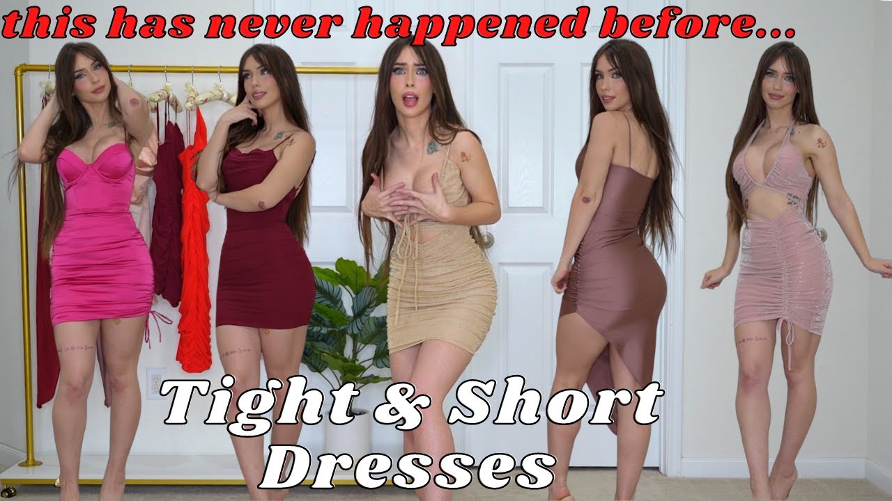 TIGHT DATE NİGHT DRESSES  | TİGHT AND SHORT DRESSES FOR VALENTİNE'S DAY | DEVON JENELLE