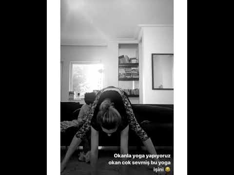 Melisa Döngel Yoga Yapıyor ♥️