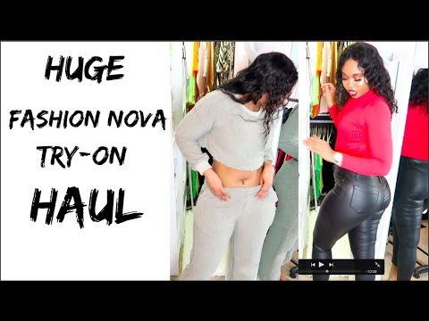 HUGE FASHION NOVA HAUL| FALL AND WINTER CLOTHING| OPAL SELENA