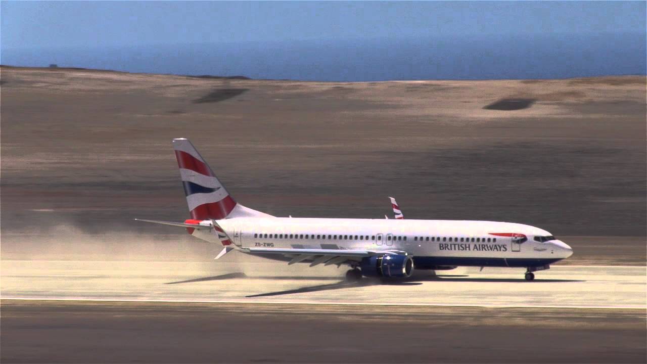 St Helena welcomes their first Commercial airplane