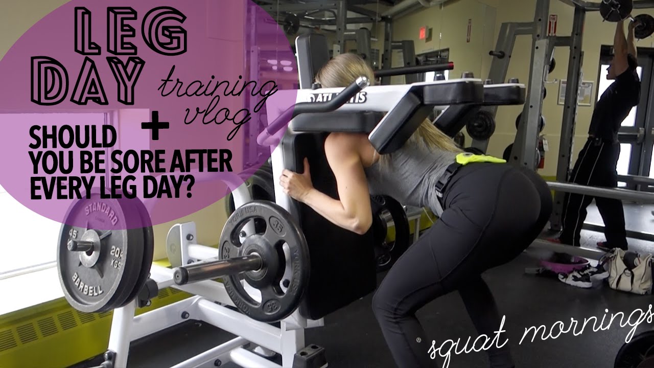 LEG DAY | Squat Mornings || Training Vlog