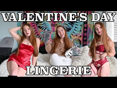 VALENTINE'S DAY LINGERIE SHEIN TRY ON HAUL
