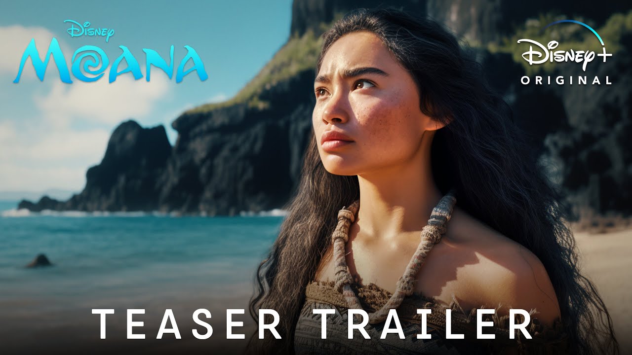 Moana Live Action - Official Trailer (2024) Auliʻi Cravalho, Dwayne Johnson | Disney+