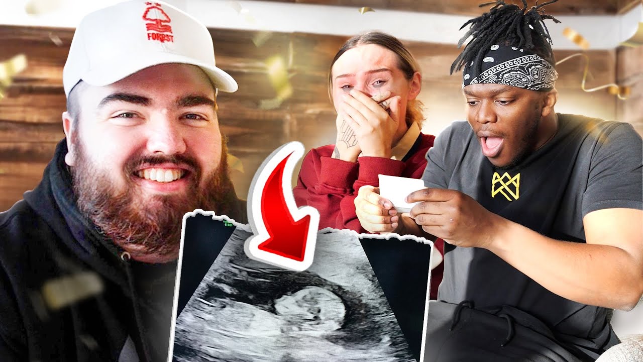 TELLING FRIENDS MY WIFE IS PREGNANT!!