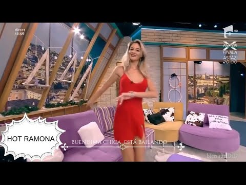 belleza rumana /✨La hermosa rumana   ✨ ♥️ / Hot Romanian Weather Girl Dance   / Ramona Olaru