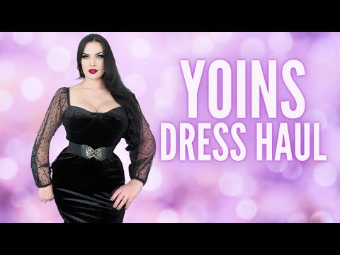 yoıns | gorgeous dress try on haul
