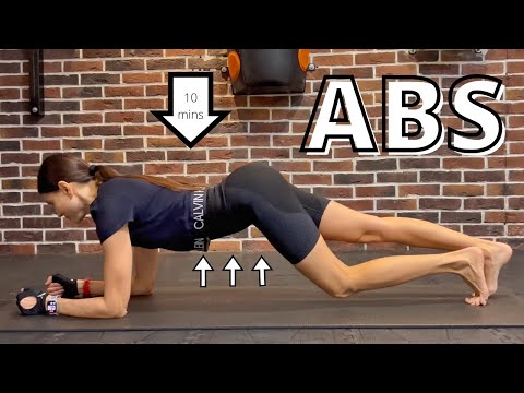ABS Workout in the gym by Juli Kruchkova