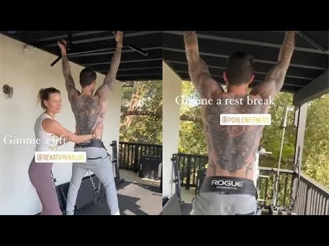 Maroon  Singer Adam Levine’s Oh So Hot Workout Session Leaves Tongues Wagging