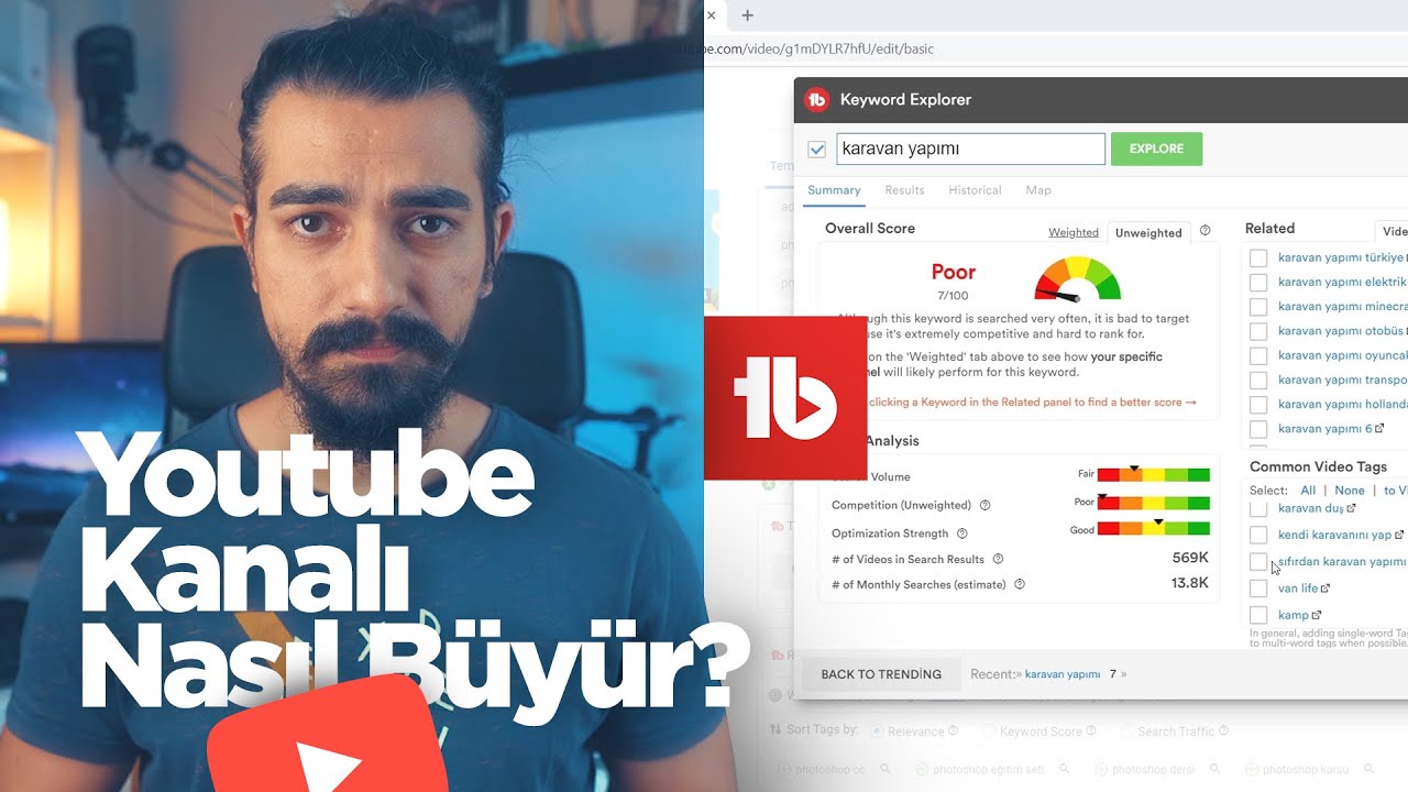 YOUTUBE SEO ve TubeBuddy: Youtube Kanalınızı Geliştirecek Yardımcı Yönetim Aracı