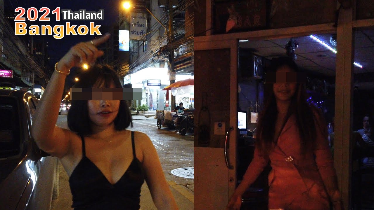 What happens when a man walks alone on the Thai massage street. Soi sukhumvit22⎜Bangkkok Trip 4K