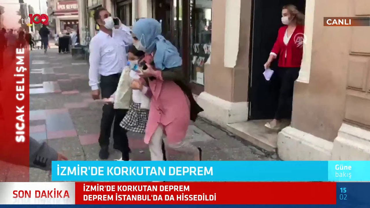 İzmir'de 6.6'lık deprem! İstanbul'da da hissedildi