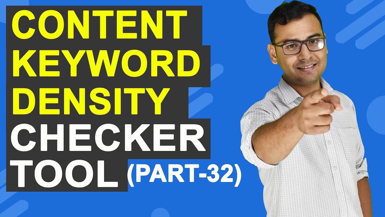 Content Marketing Course | How to check keyword Density in Content ? (Part -32)