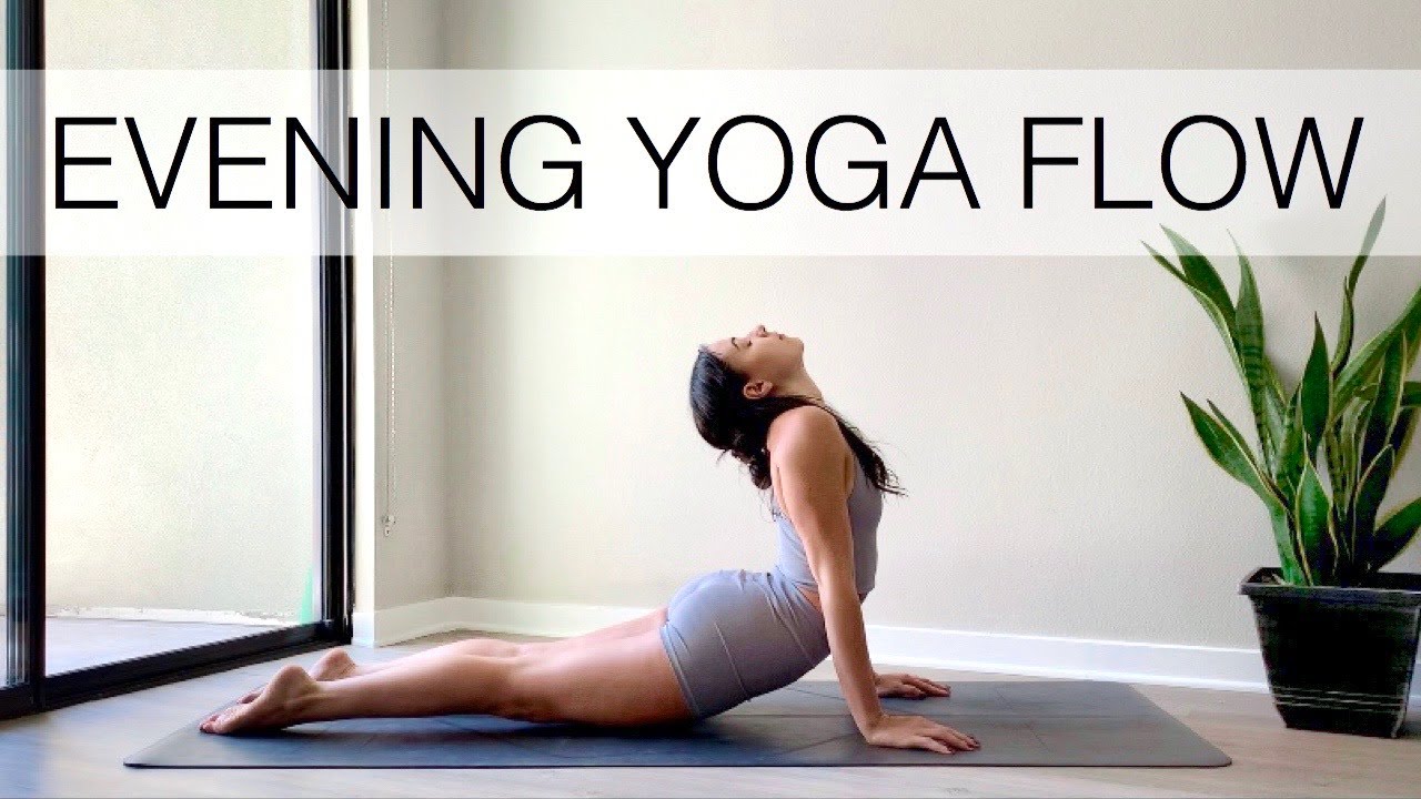20 MİNUTE EVENİNG YOGA FLOW | DAİLY ROUTİNE TO RELAX  UNWİND