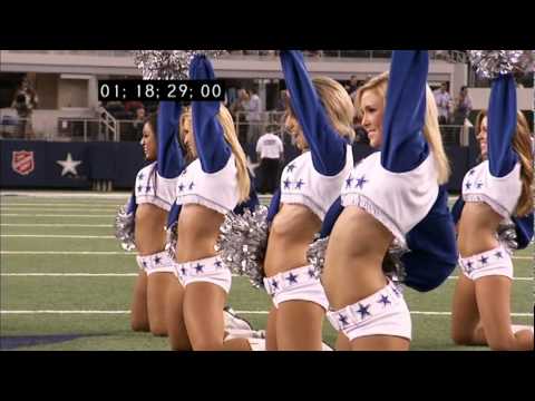 Dallas Cowboy Cheerleaders dancing to 'Shakin' That Tailgate' by Trailer Choir