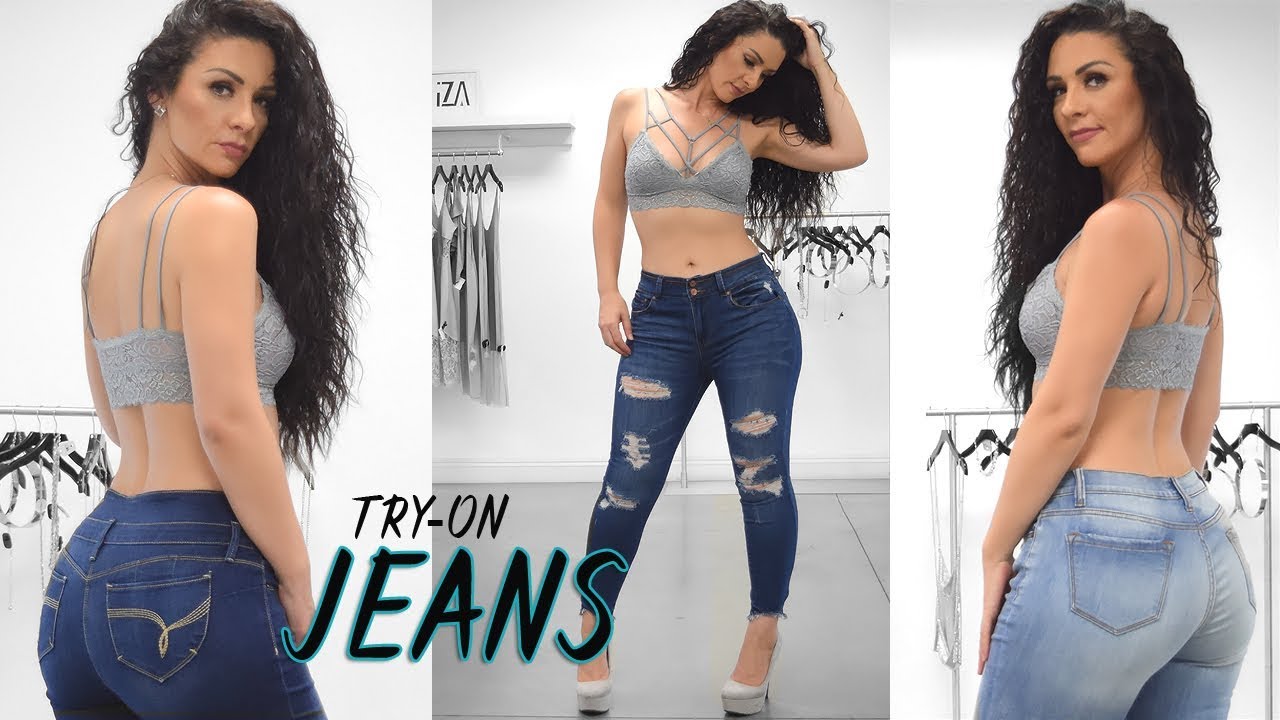 4 JEANS TRY ON WİTH VİKTORİA KAY | NEW!