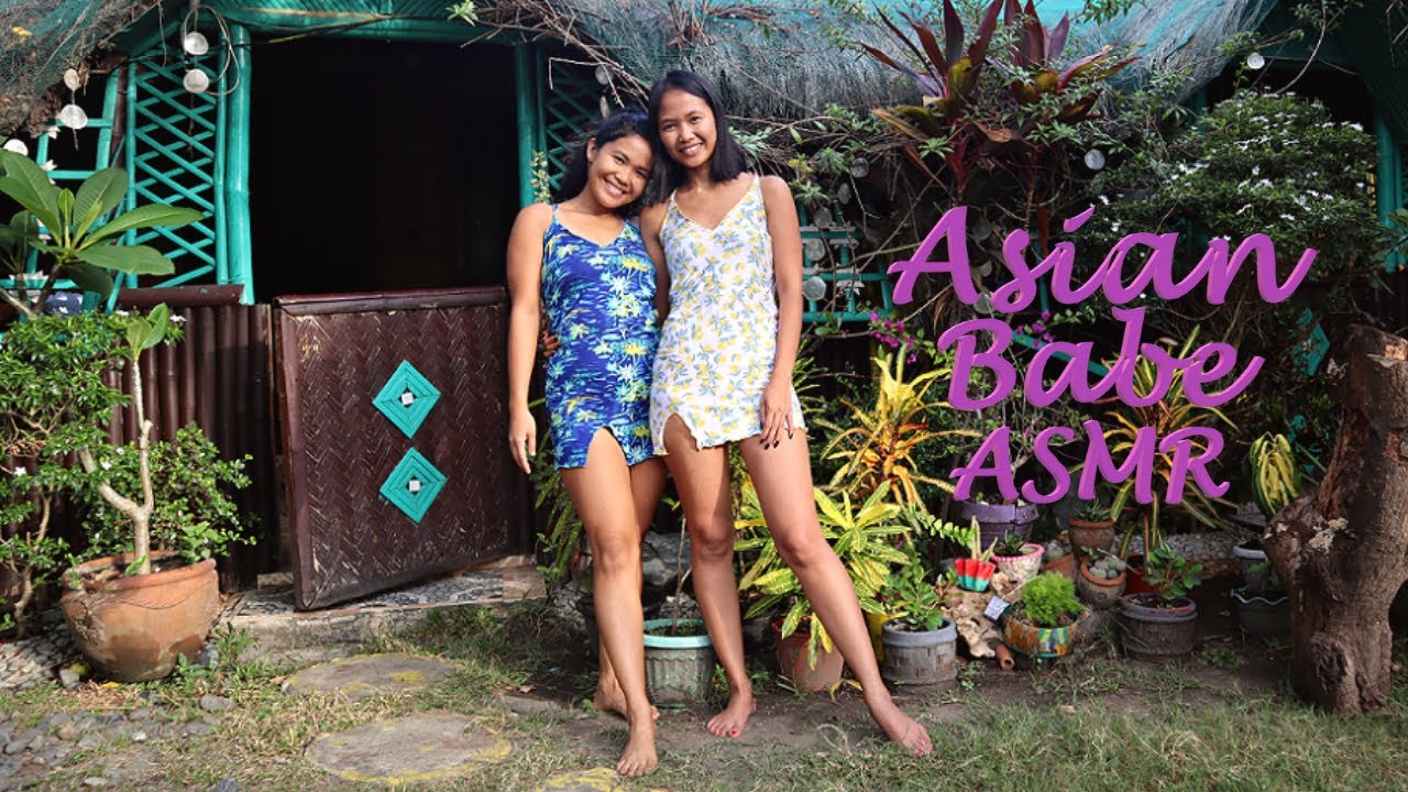 Asian Babe ASMR Travel | Back Tickle Massage with Andy! (Hundred Islands, Alaminos, Philippines)