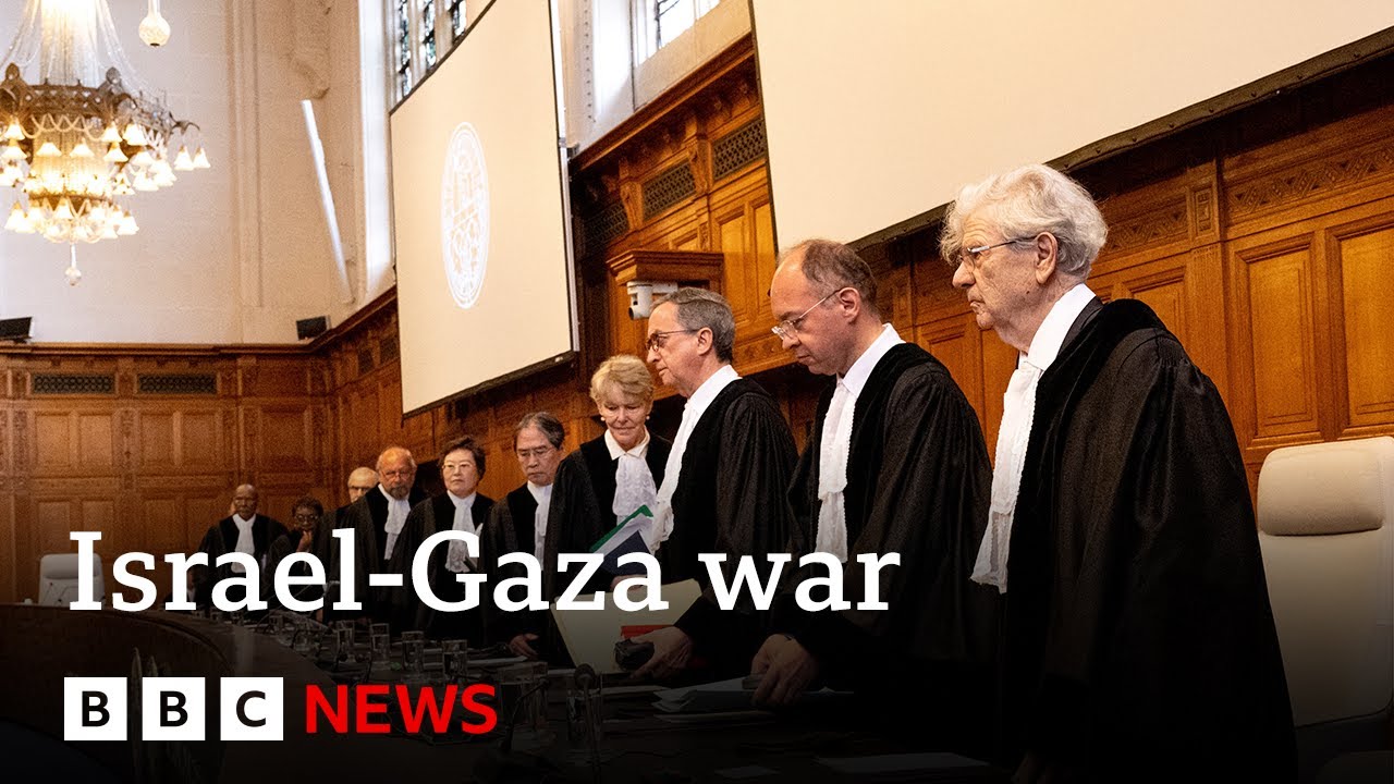 ISRAEL TO RESPOND TO ICJ CASE OF GENOCİDE İN GAZA | BBC NEWS
