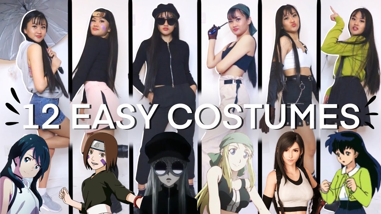 12 Easy Anime Closet Cosplay Ideas | InuYasha, Naruto, HxH, FMAB, TPN & more!