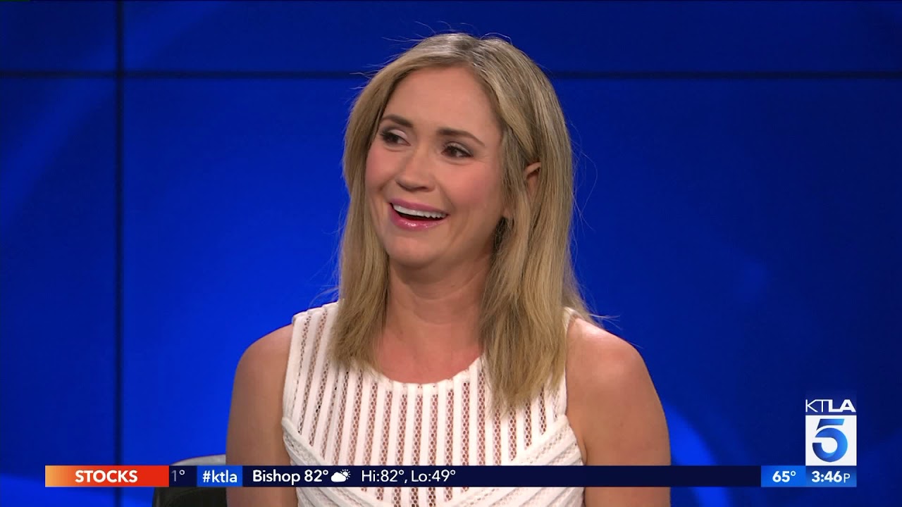 Soap Opera Darling Ashley Jones Stops by KTLA to chat about her new crazy role
