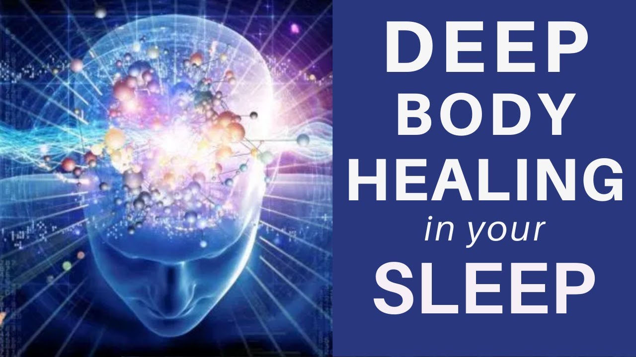 HEAL while you SLEEP ★Deep Body Healing Manifest, Cell Repair & Pain Relief Healing Sleep Meditation