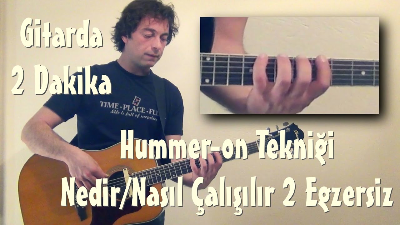 Gitarda Hummer-on tekniği nedir