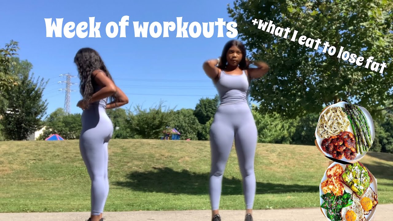 5 am WEEK of WORKOUTS for a fit HOURGLASS figure | HIIT, HOME WORKOUTS +  what i eat in a day