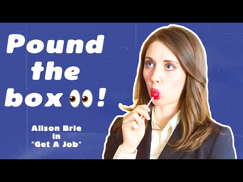 ALİSON BRİE BEİNG H*RNY  HİLARİOUS FOR FOUR AND A HALF MİNUTES || ALİSON BRİE İN 'GET A JOB'