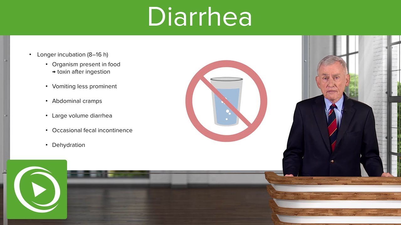 diarrhea – ınfectious diseases | lecturio