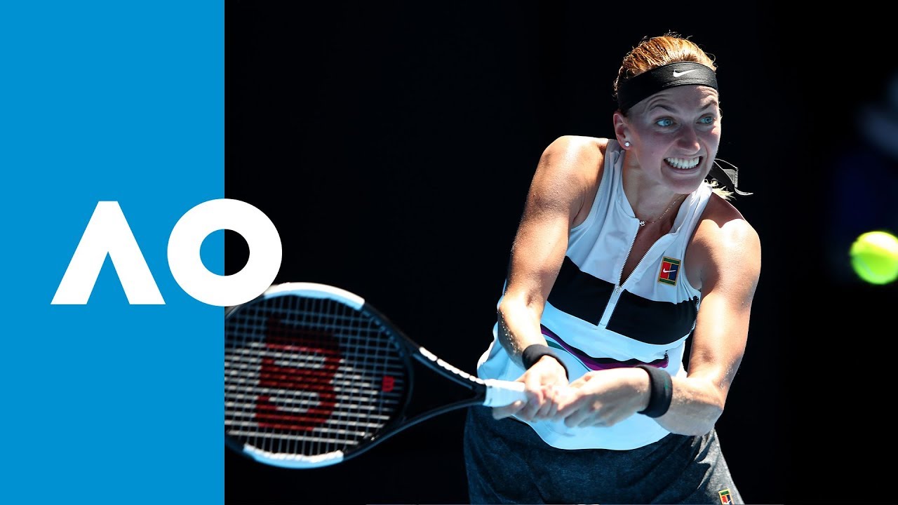 Petra Kvitova v Danielle Collins first set highlights (SF) | Australian Open 2019