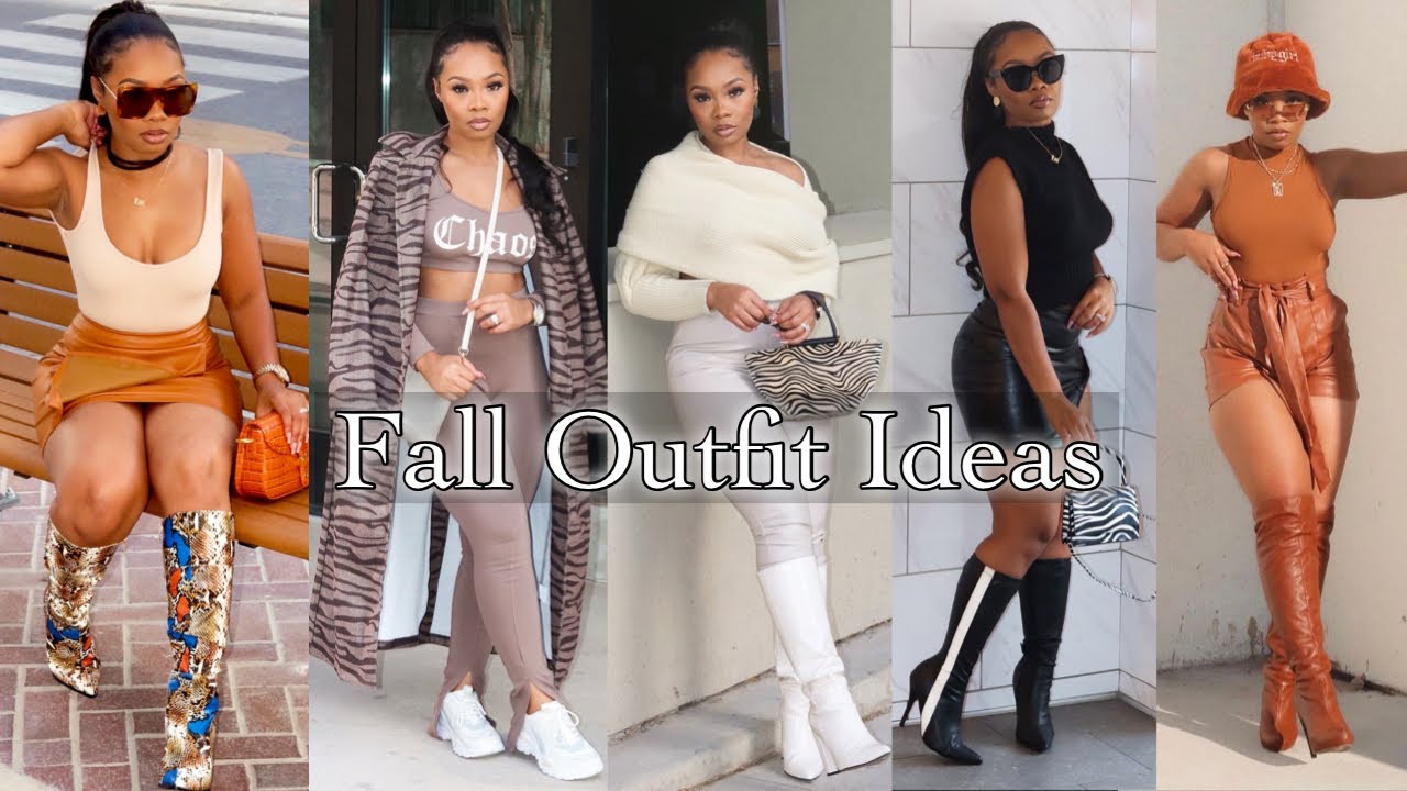 CUTE FALL OUTFIT IDEAS 2021 | Missy Empire, SHEIN, Fashion Nova