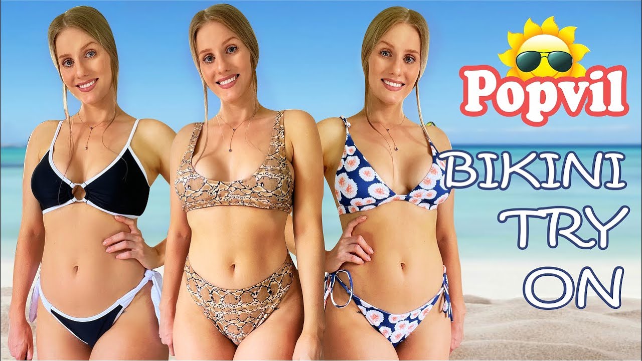 Amazing Swimsuit Haul - Popvil Honest Review | Bikini try on | Maysa Preys