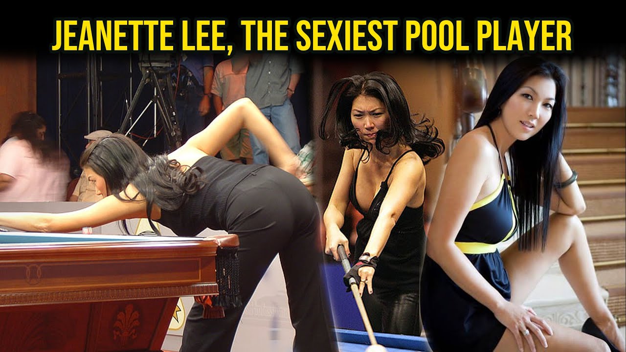 THE BLACK WİDOW JEANETTE LEE, THE SEXİEST POOL PLAYER EVER