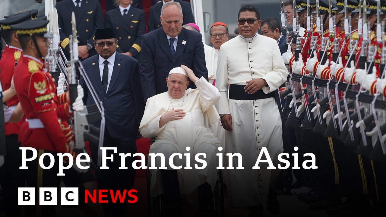 Pope Francis begins historic Asia Pacific trip 