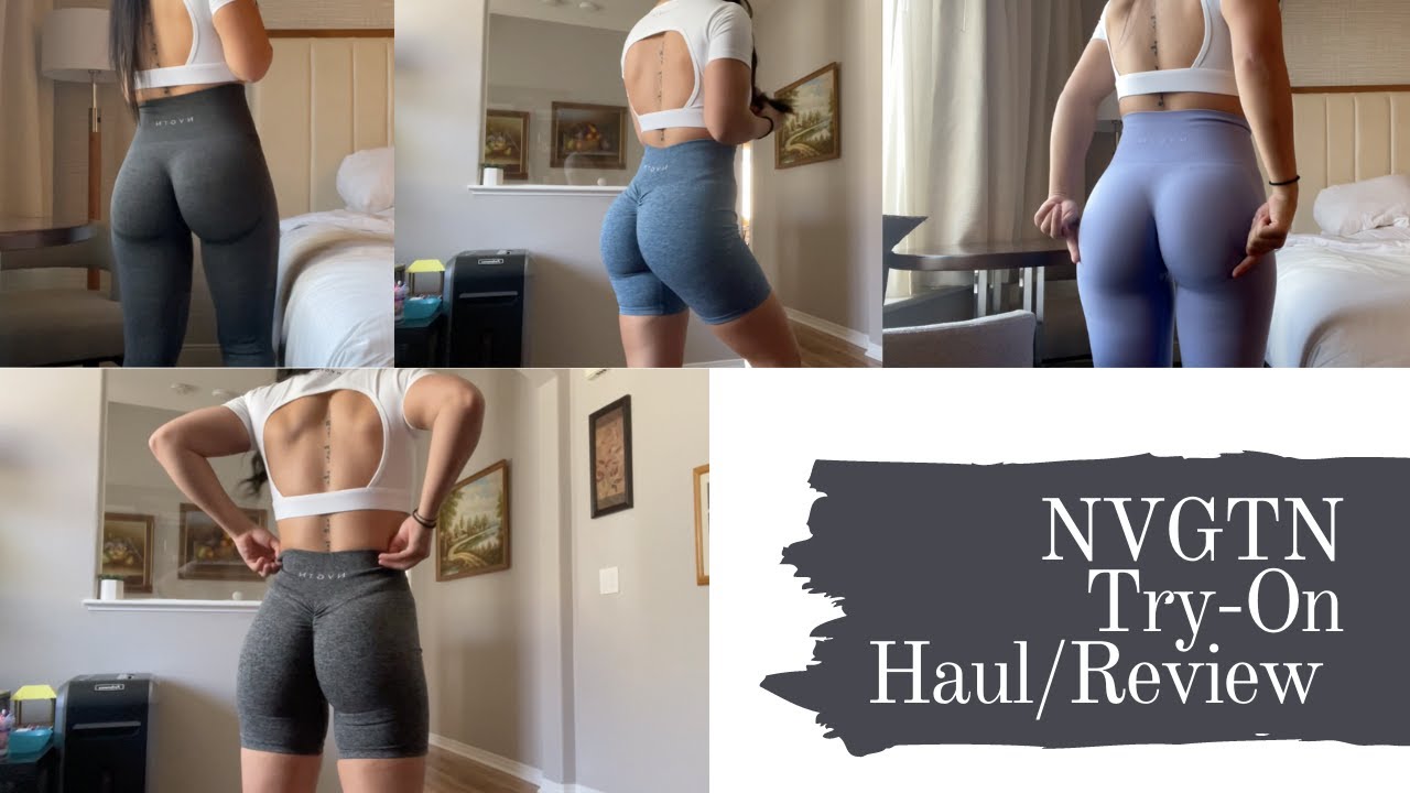 NVGTN TRY-ON HAUL //REVIEW// Leggings, Shorts, & More!
