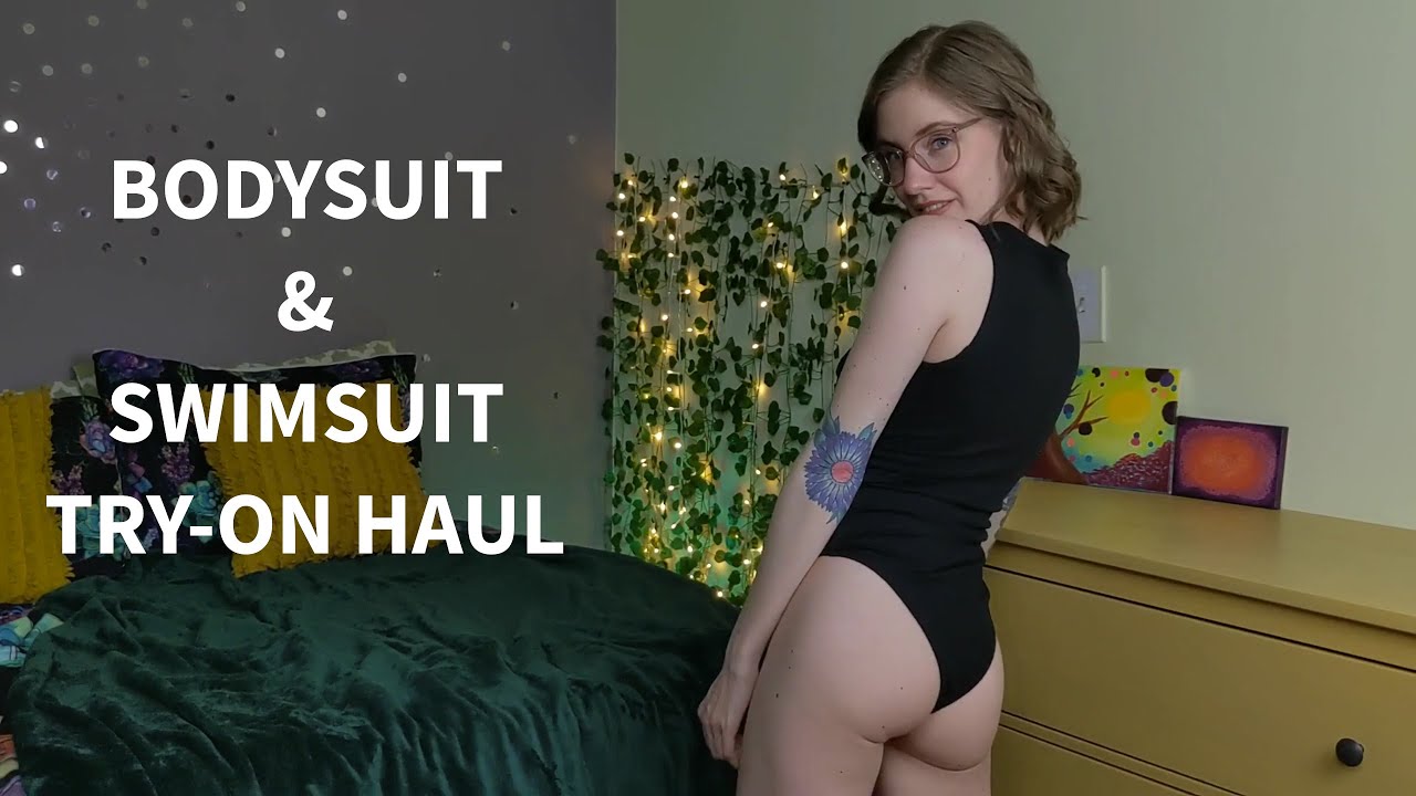 Sexy Try On Haul | Bodysuit & Swimsuit 2021