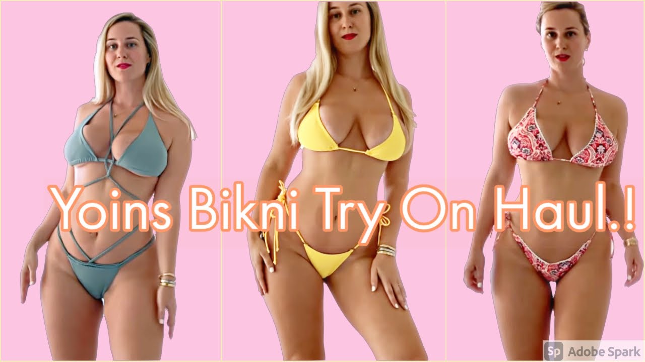Youins Bikni Try on Haul Anna Marisax || Nice try on for anna marisax fans..!!