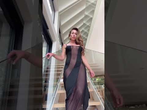 transparent dress