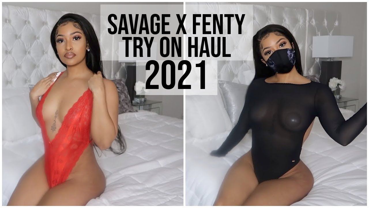 SAVAGE X FENTY TRY ON HAUL 2021! PREPARİNG FOR V-DAY!!