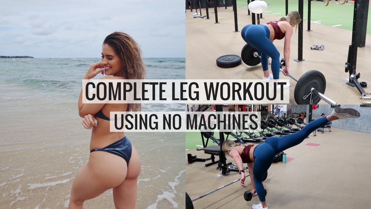 NO MACHİNES COMPLETE LEG AND BOOTY WORKOUT